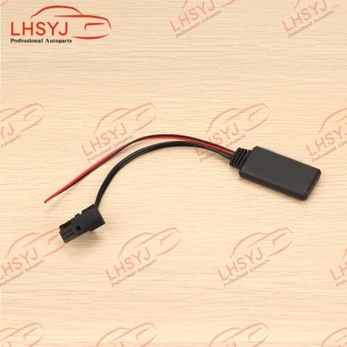 Car 6000 CD Audio Parts Bluetooth-compatible 5.0 AUX Cable 6000CD Audio Adapter for Ford Mondeo MK3 Focus 2 MK2