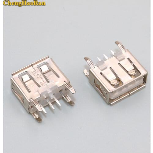 ChengHaoRan micro 2.0 USB 4pin 4 pin DC JACK SOCKET CONNECTOR white For Lenovo ASUS ACER Samsung SONY DELL laptop motherboard