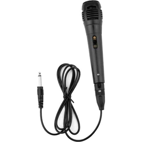 Dynamic Microphone XLR 6.35mm Mic DJ Party Vocal Karaoke & Lead
