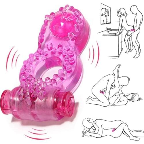 Adult Sex Products Vibrators Cock Rings Delay Premature Penis Ring Vibrators Collars Lock Fine Erotic Sex Toys For Men Sex Shop