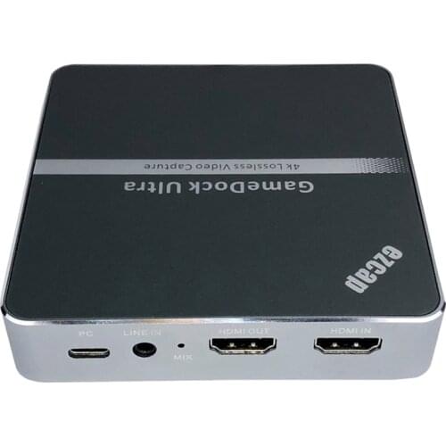 EZCAP 320B 4K HDR USB Video Capture Card HD to USB 3.0 2.0 HDR 1080P 60FPS Recording Live Streaming for PS4 Switch Camera