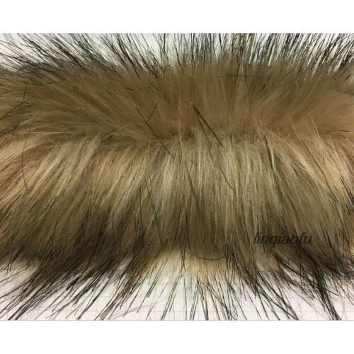 Imitation wolf fur costume collar faux fur plush 5CM