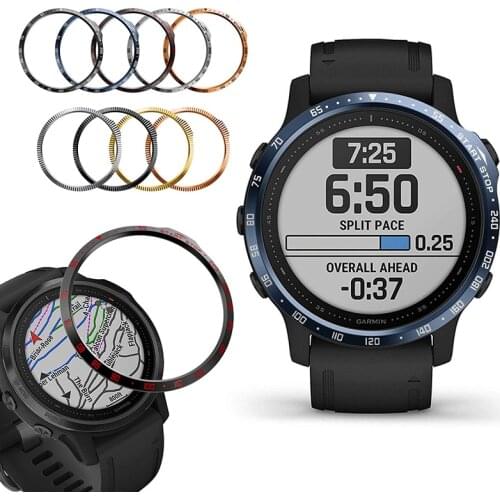 Metal Outer Edge Cover For Garmin fenix 6s Bezel Ring Dial Scale Speed Case For Garmin fenix 6s