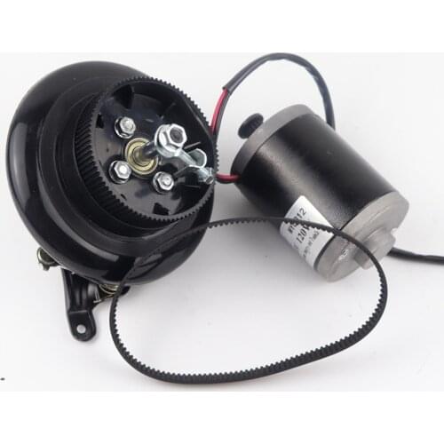 MY6812 120w DC 24V high speed motor scooter small brush motor Brush Motor with belt pulley for Electric Scooter surfer refit