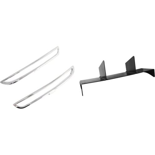 Rear Fog Light Cover Trim Sticker for Mazda CX30 CX-30 2020 & Car Co-Pilot Glove Box Partition Compartment Storage Box