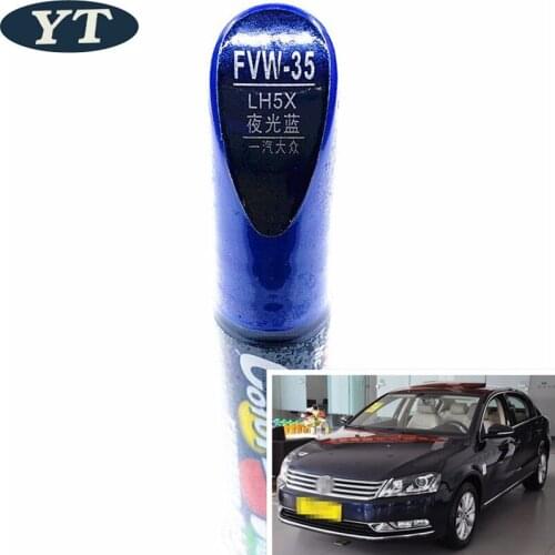 Car scratch repair pen, auto painting pen BLUE color for volkswagen polo golf 6,7 touran passat tiguan CC ,car painting pen