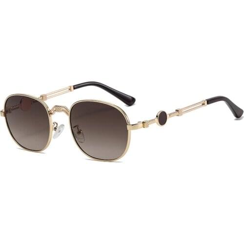 Fashion Luxury Brand Designer Square Sunglasses Men Women Vintage Travel Small Frame Punk Driving Sun Glasses Male Shades UV400