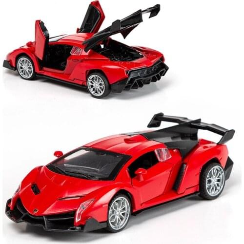 1:32 Sport Diecasts Metal Vehicle Car Toy Car Model Pull Back Toy for Children Pull Back Models Boy Gifts