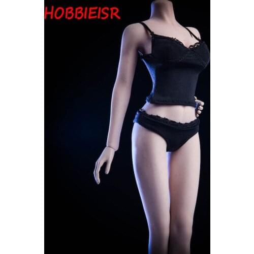 1/6 scale ladies sexy girl camisole beautiful female underwear clothing same proportion girls moveable clothes
