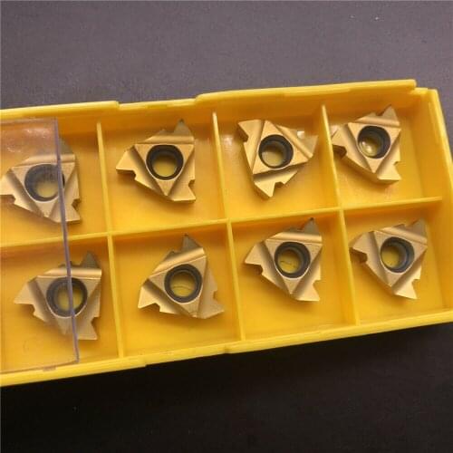10 pcs MMT 22IR N60 US735 High quality machining lathe CNC carbide Inserts tool Threaded blade