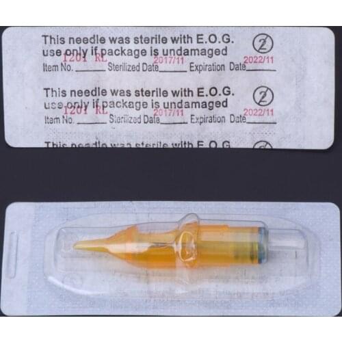 10pcs Sterilized Disposable Tattoo Cartridge Needle Tools RL/RM/M1/RS Accessory