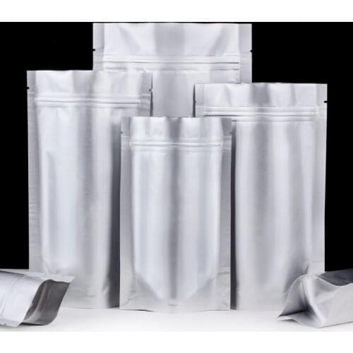 100pcs/lot High Quality Aluminum Foil stand up Zip Lock Valve Zipper Plastic Retail Packaging Pack Bag Storage Bag Retail