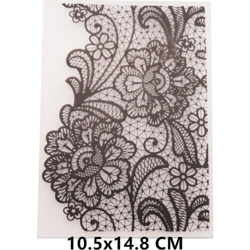 2021 Lace Pattern Embossing Folders for File Papers Album Stencils Cards Making Template DIY 3D Scrapbooking Cutting Dies