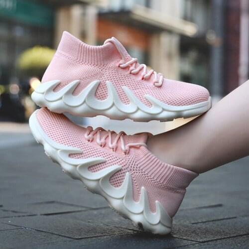 2021 New Mesh Kids Sneakers Lightweight Children Shoes Casual Breathable Boys Shoes Lace up Girls Sneakers Zapatillas Size21-36