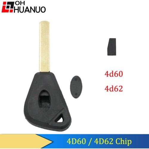 Transponder Blank Key Case Shell for Subaru Impreza Forester Impreza Legacy Outback WRX Tribeca With 4D60 4D62 Chip