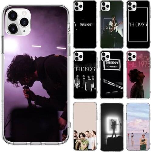 The 1975 Matthew Healy Phone Case Transparent for iPhone 6 7 8 11 12 s mini pro X XS XR MAX Plus cover funda shell