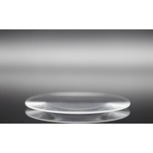 Diameter 24mm Focal Length 210mm Plano-convex Lens Magnifying Optical Glass Lens Prism Processing Plant