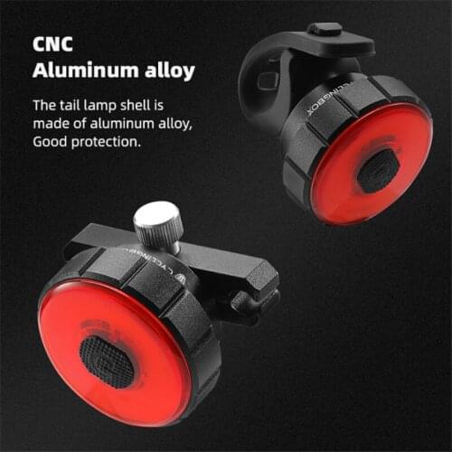 USB Rechargeable Bike Light bicicleta Smart Back Rear Taillight Cycling Safety Warning Light Waterproof MTB LED Lights вело фана