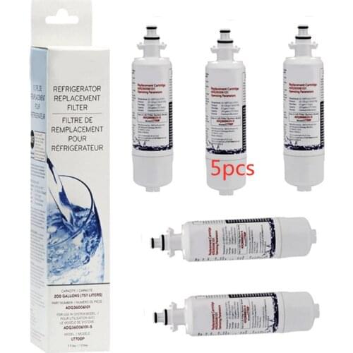 5pcs Refrigerator filter element LT700P ADQ36006101-S compatible 46-9690 water purifier water filter