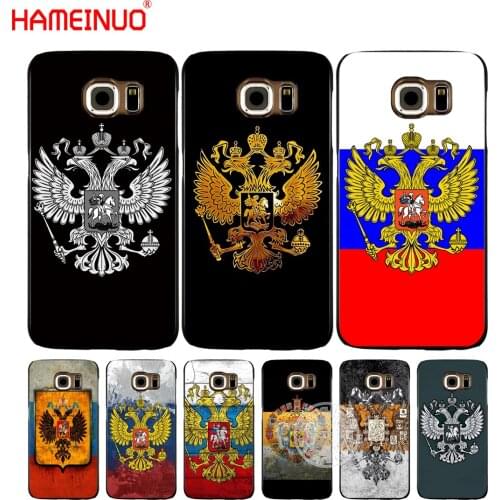 HAMEINUO russia federation flag retro cell phone case cover for Samsung Galaxy S7 edge PLUS S8 S6 S5 S4 S3 MINI