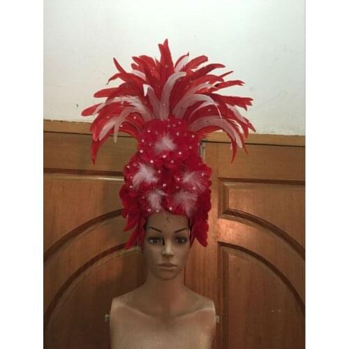 Lo spettacolo di danza copricapo di piume di accessori di abbigliamento La FESTA La Maschera IL Festival