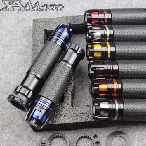 Motorcycle 7/8'' 22MM Universal CNC handlebar grip handle bar Motorbike handlebar grips
