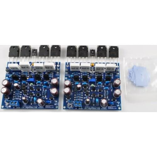 MX50 audio stereo power amplifier board D1047 power tube completely symmetrical 2.0 100W power amplifier board 84*75mm