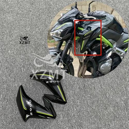 Motorcycle Gas Tank Side Trim Insert Cover Panel Fairing For Kawasaki Z900 2017-2019 17 18 19