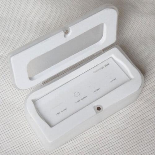 Luxury and Delicate 0.01mm Microscope Stage Micrometer Microscope Magnification Calibration Slide Cross Dot with 4 Scales