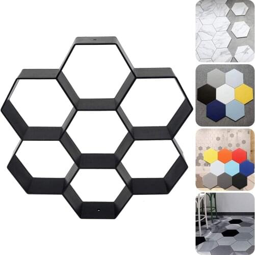 Garden Paving Mold DIY Path Making Concrete Mould Walk Maker Manually Pavement Cement Brick Tool Stepping Stone Block Buildings