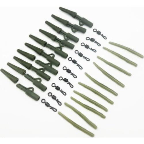 Explosion 40PCS Carp Fishing Helicopter Rigging Chod Rigging Cushion Cushion Bead Cover Protecting Fishing Line Fishing Tools