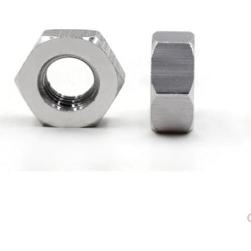 100PCS M2 M2.5 M3 M4 M5 M6 M8 Aluminum Hex Nut