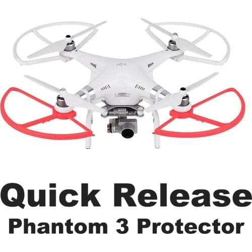 4PCS Quick Release Propeller Protector Guard for DJI Phantom 3 Phantom 2 Drone Blade Bumper Props Wing Protective Spare Parts