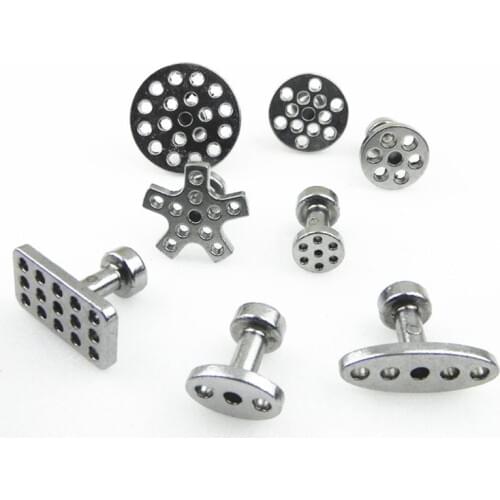 8 Size with 8pcs Auto PDR Tool Kit Aluminum Glue Puller Tabs for Car Dent Paintless Repair Dent Removal Hand Tools Sucti