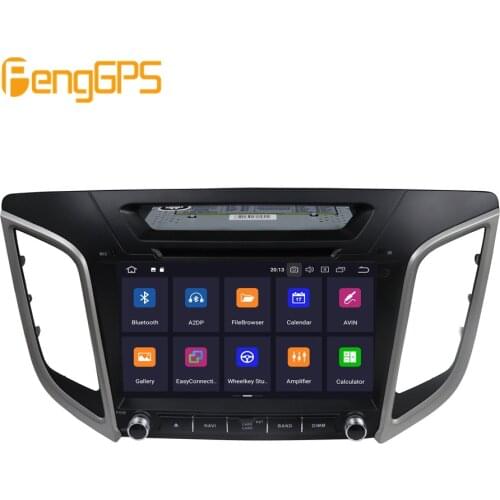 Android 9.1 8 Core 4+64GB 9 Inch DSP Car radio DVD Player GPS Navigation For Hyundai Creta ix25 2014-2019 Free Map and Camera