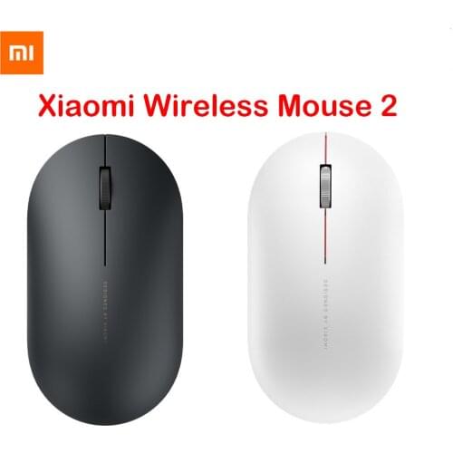 Xiaomi Mi Wireless Mouse 2 Portable Game Mouse 1000dpi 2.4GHz WiFi Link Optical Mouse for Macbook Notebook Laptop Portable Mouse