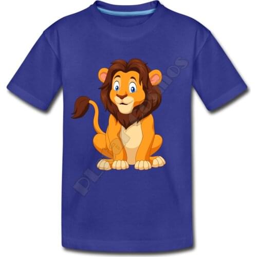 Lion Cartoon Kids T-Shirt 3D All Over Printed Kids t shirts Boy For Girl Funny Animal Summer Short Sleeve