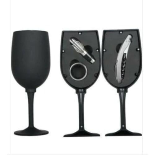 Wine Glass Design Corkscrew Serving Set Bar Sets Bar Set