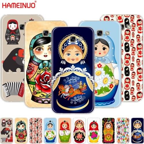 HAMEINUO Russian matryoshka Dolls Cute Luxury cell phone case cover for Samsung Galaxy A3 A310 A5 A510 A7 A8 A9 2016 2017 2018