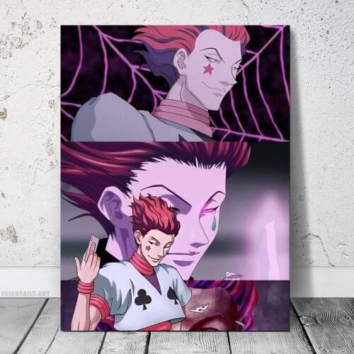Hisoka Morow Hunter x Hunter HxH Anime Decoration Print Home Decor Canvas Painting Bedroom Study Living Room Wall Art Poster