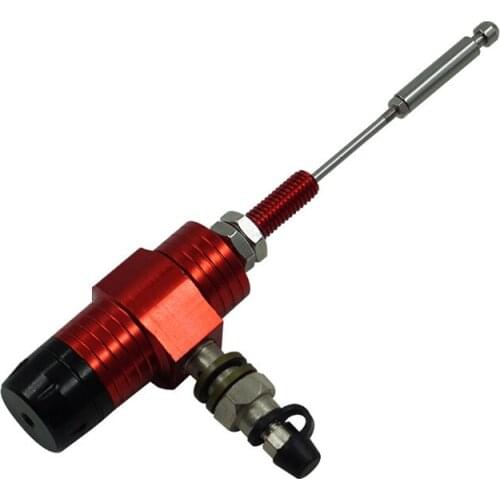 Motorcycle performance hydraulic brake clutch master cylinder rod system performance efficient transfer pump