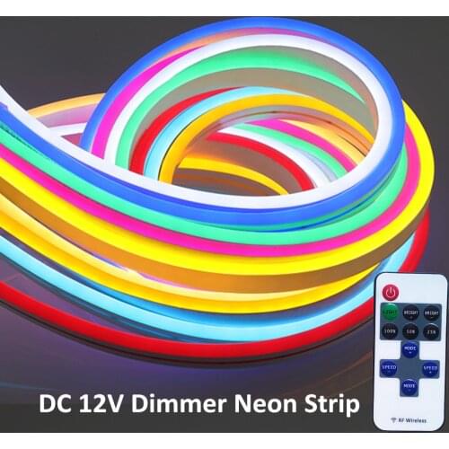 Neon Strip 12V EU 120LEDs/m 2835 LED Strip Light Waterproof Dimmerable Flexible LED Neon Lights For Home Decor