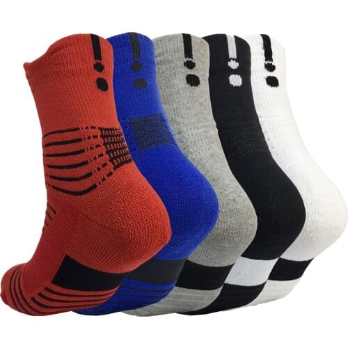 Men Performance Ankle Athletic Socks Fitness Running Bike Cycling Hiking Sports Outdoor Basketball Compression Cushioned Socks