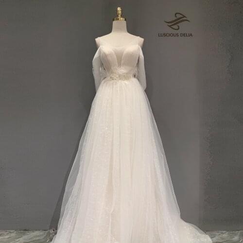 High Split Tulle White Dresses 2021 Formal Party Gown Sweetheart A-Line evening Dress Luscious Delia