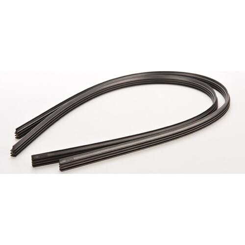 1 pc 26'' /24'' Auto Car Bus Rubber Universal Bracketless Frameless Windshield Wiper Wash Blade Refill Soft Replacement 6mm