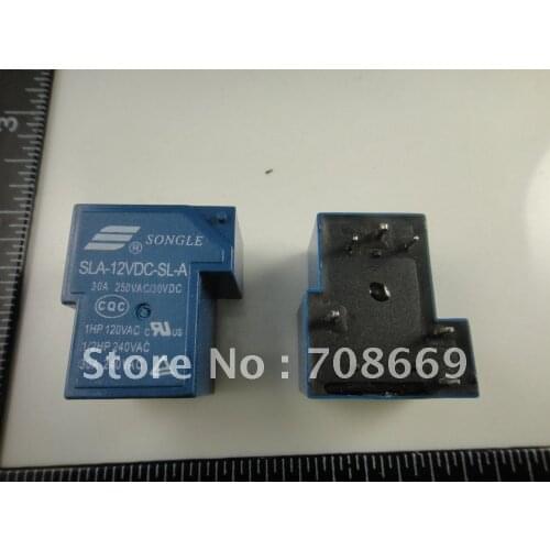 10pcs Power Relays SLA-05VDC-SL-A SLA-12VDC-SL-A SLA-24VDC-SL-A 5PIN 30A T90 Wholesale Price