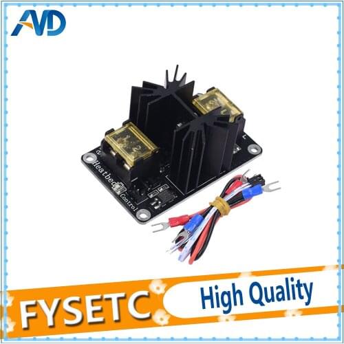 2pcs Add-on Heated Bed Power Expansion Module Hot bed Module High Power Module MOS Tube with Cable For Anet A8 A6 A2 Ramps 1.4