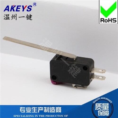 2 Pcs MS-021 quality Microsoft mouse switch rectangular micro switch mouse button large micro handle length 52