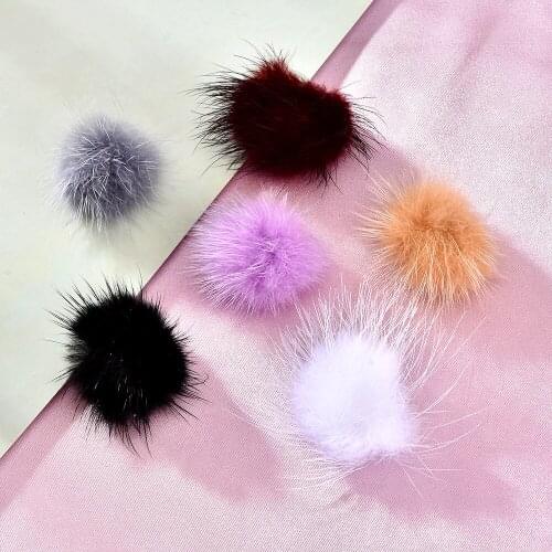 2021 New Nail Art Accessories Detachable Colorful Hair Ball Cute Girl Heart Ins Style Nail Design Polish Glue DIY Decoration