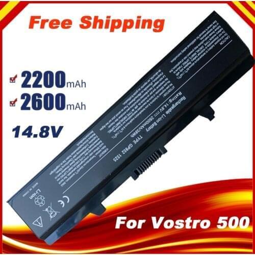 14.8V battery For DELL INSPIRON 1525 1545 1526 C601H GW240 CR693 D608H GW241 GP252 GP952 GW252 HP277 HP287
